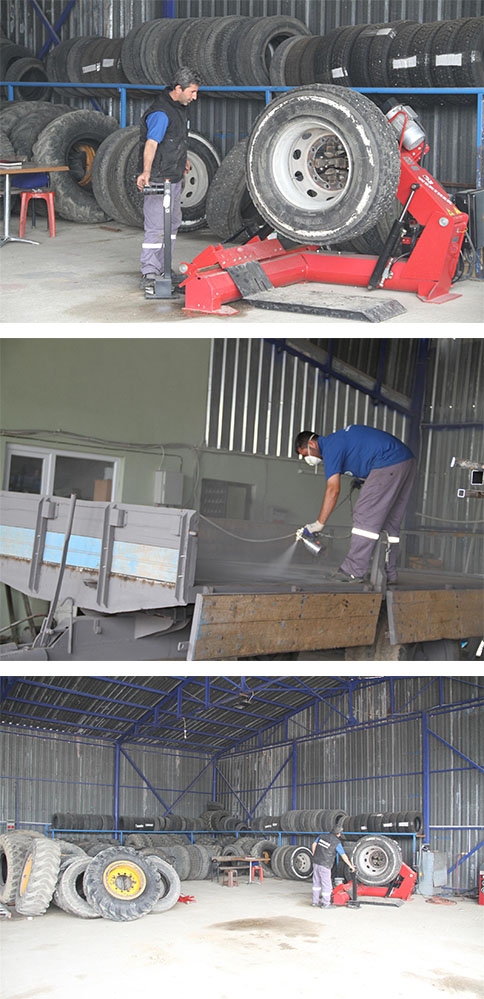 Akyazı Belediyesi Garaj Ve Bakım Atölyesinde Geniş Hizmet Alanı